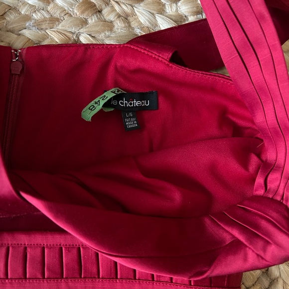 Vintage, Dry Cleaned Le Chateau Dress Size L - Picture 7 of 10